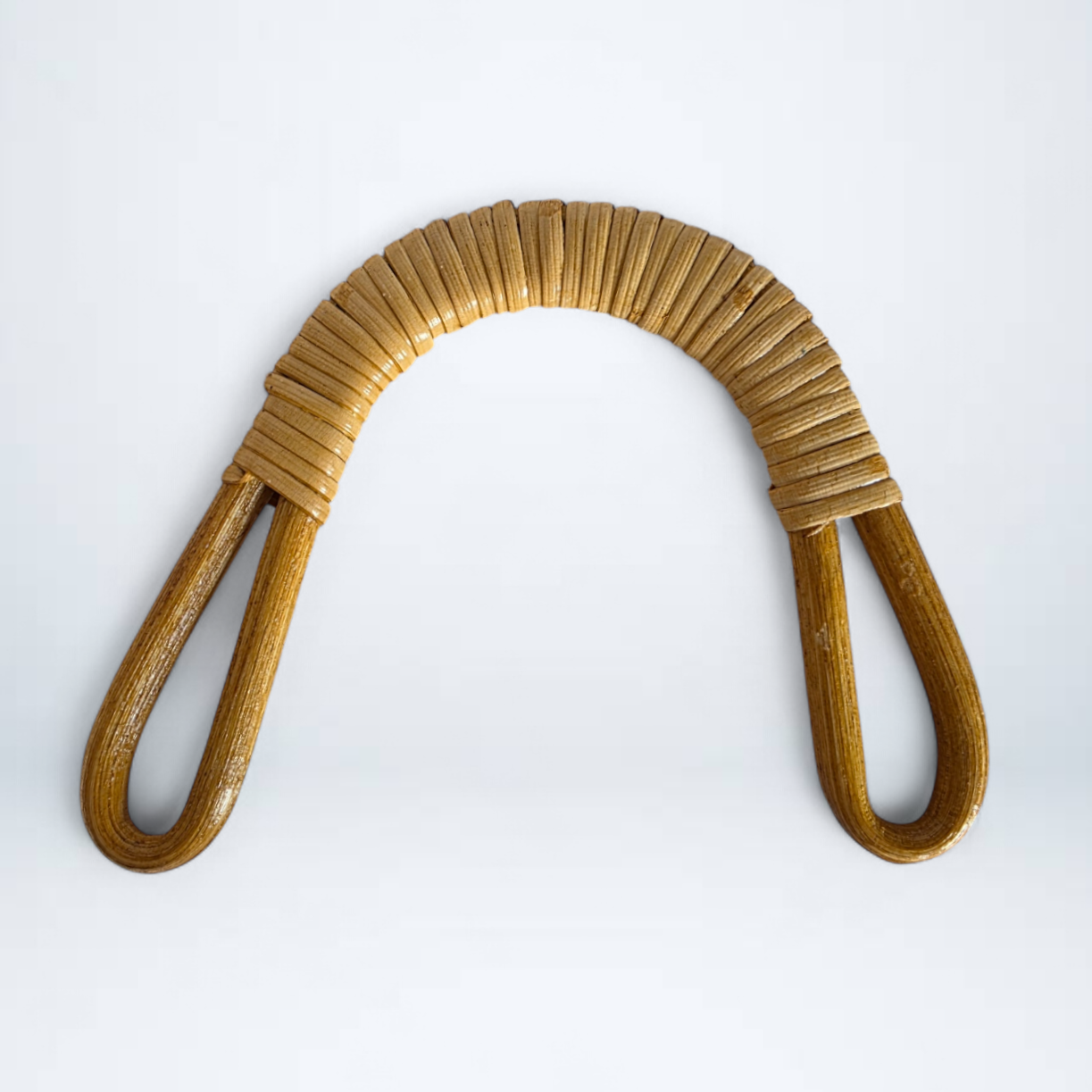 Natural Rattan Bag Handle (Set of 2)