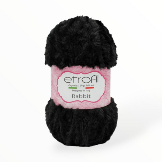 Etrofil Rabbit – 100% Polyester Fur Yarn (100g / 65m)