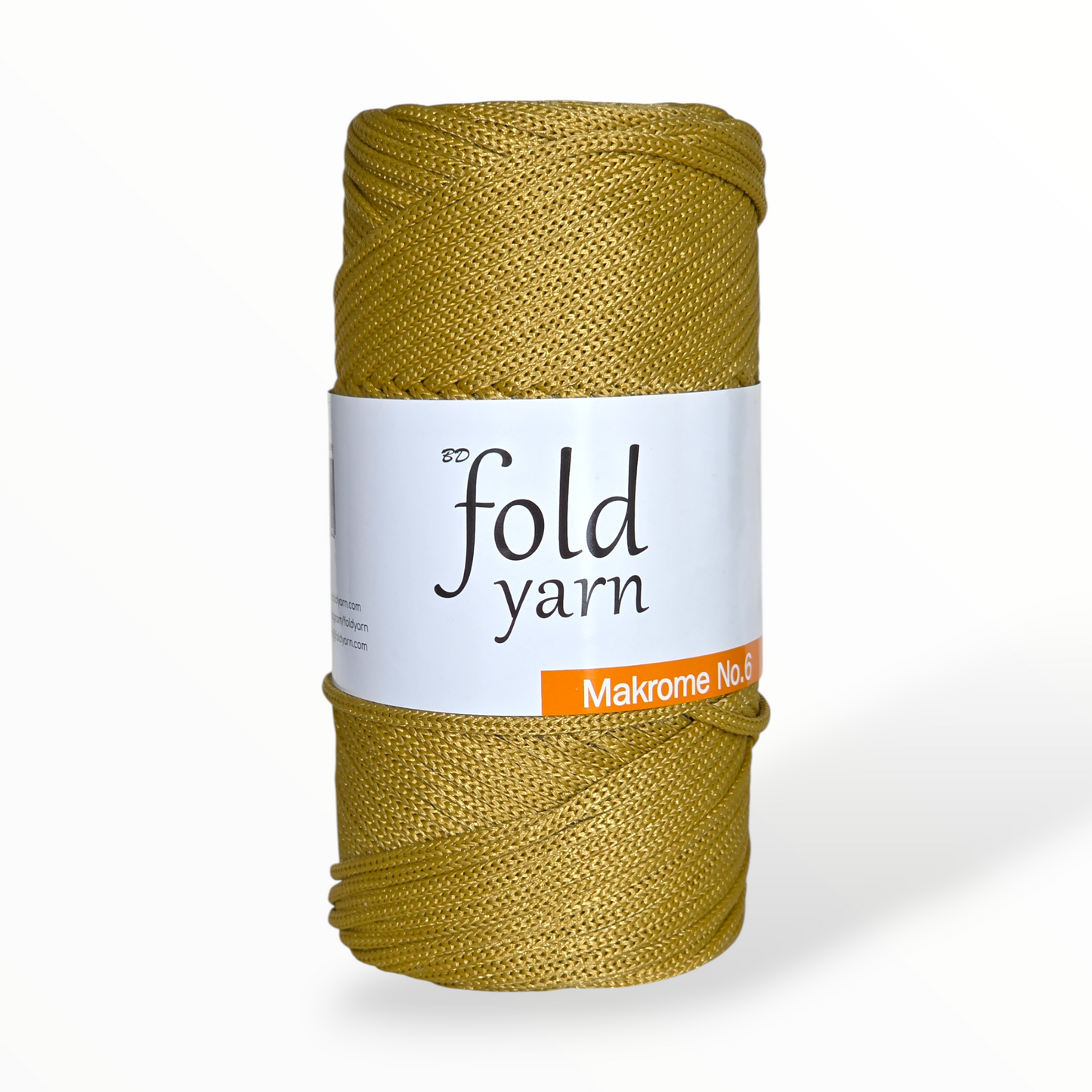 Fold Yarn Polyester Macramé Nº6 – 100% Polypropylene Cord (250g / 115m / 3mm)