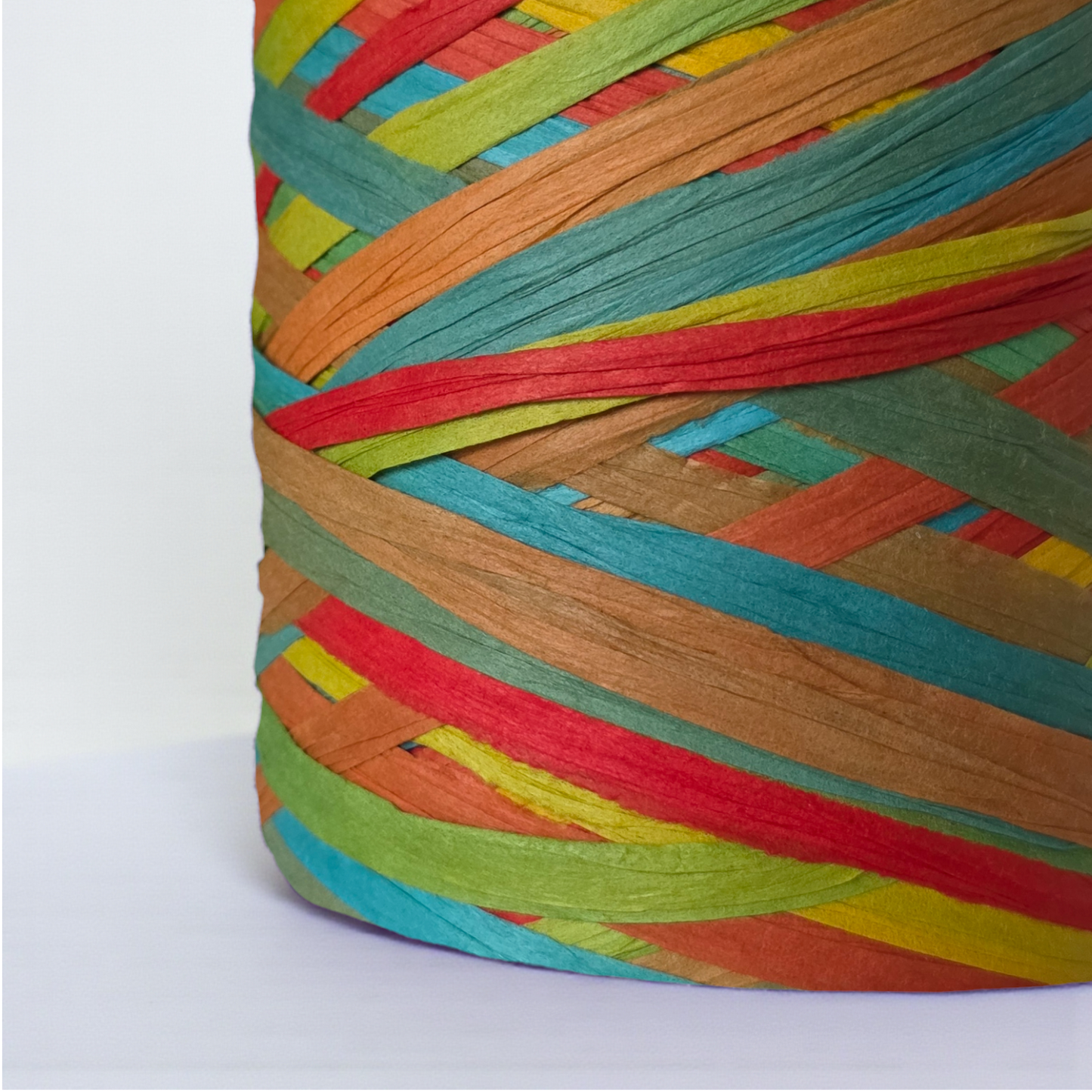 Soft Raffia Mix – 100% Natural Paper Yarn (140–150 g / 230–260 m)