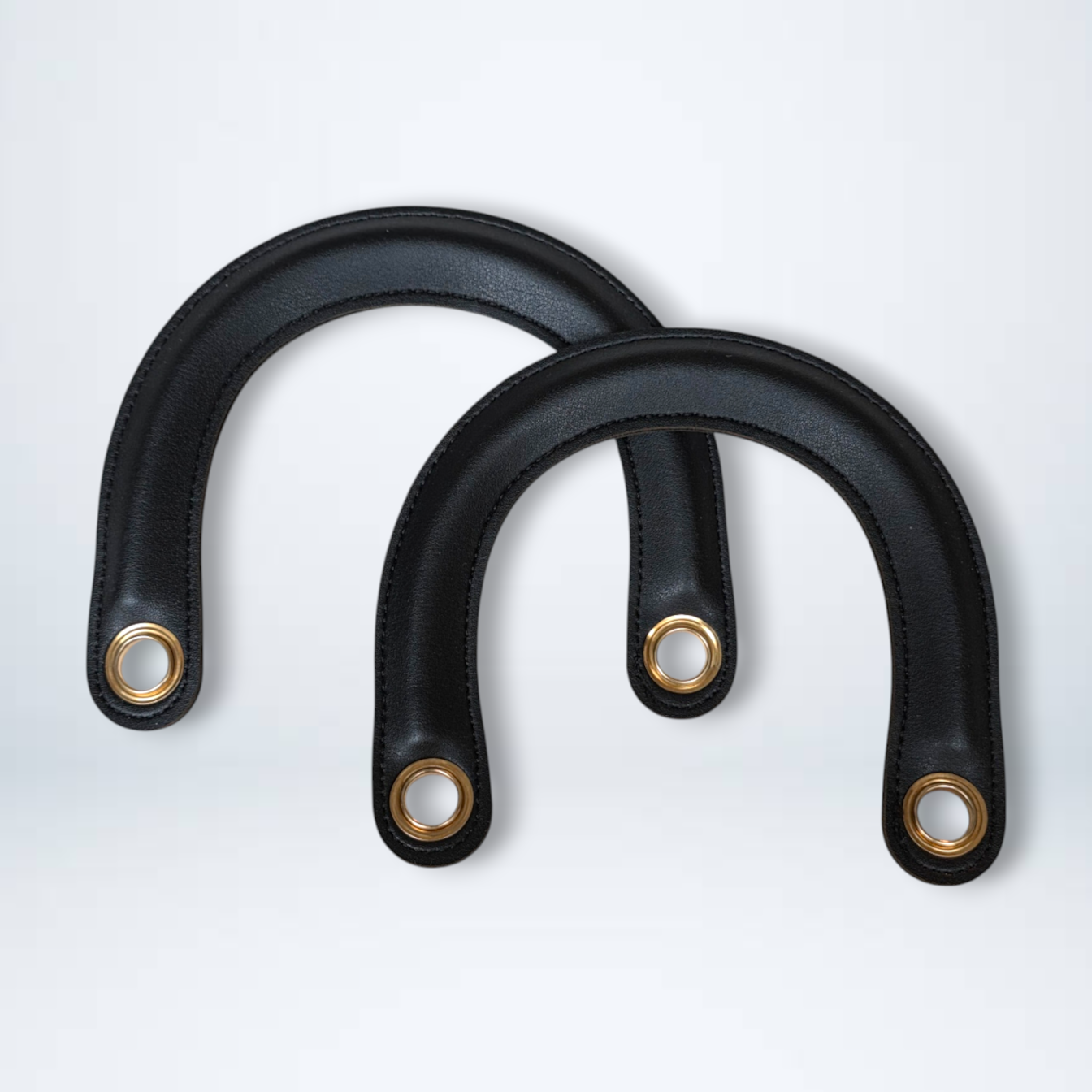 PU Leather Handles – 33–35 cm (Set of 2)