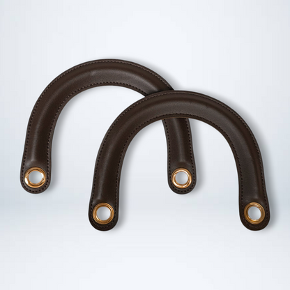 PU Leather Handles – 33–35 cm (Set of 2)