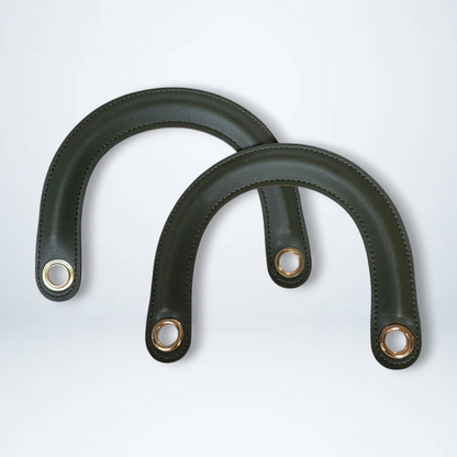 PU Leather Handles – 33–35 cm (Set of 2)