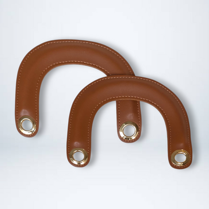 PU Leather Handles – 33–35 cm (Set of 2)
