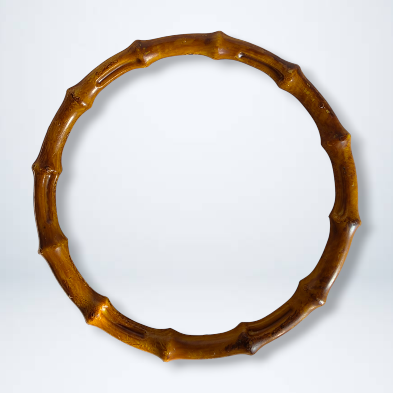 Wooden Ring Handle for Bags (Set of 2)