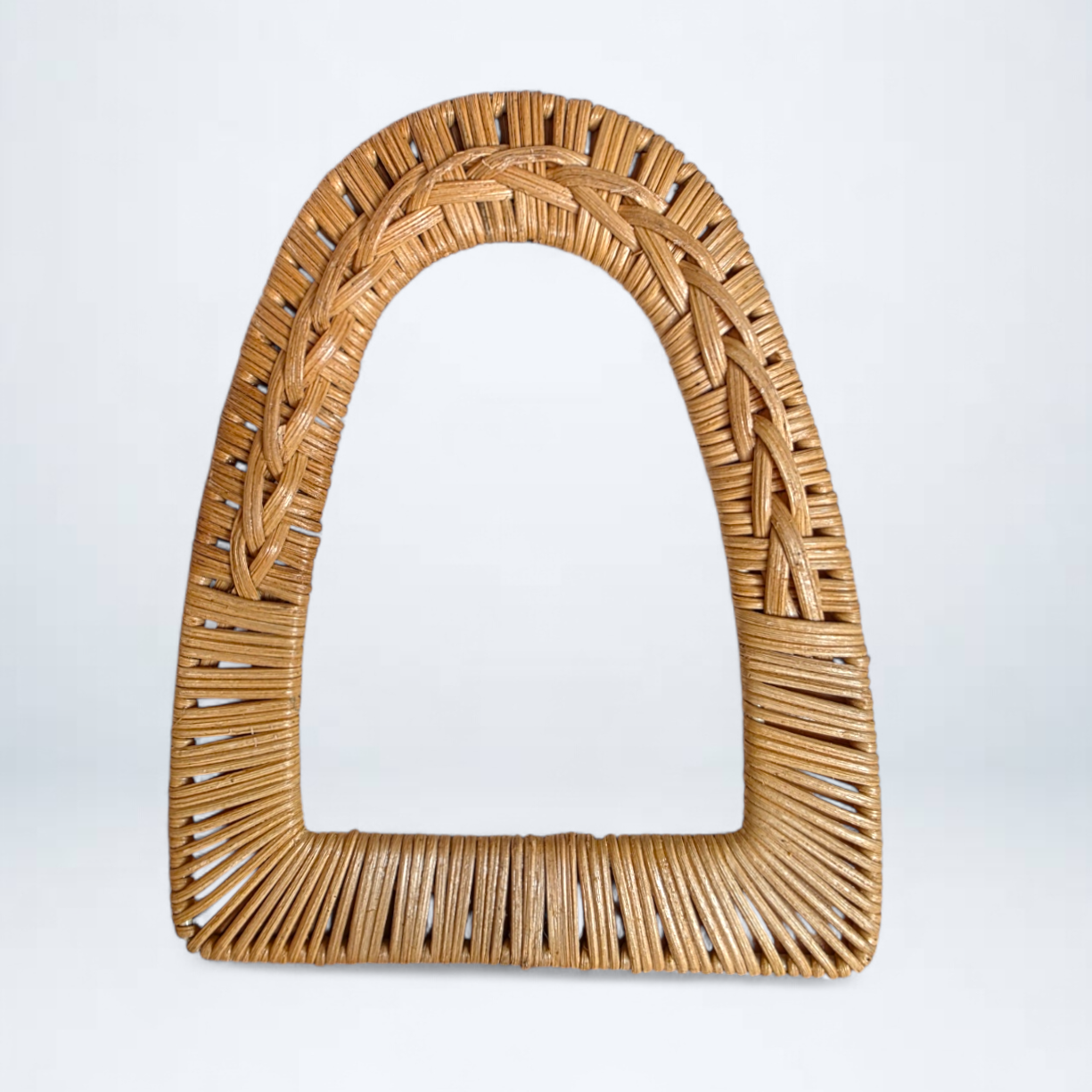 Natural Rattan Bag Handle (Set of 2)