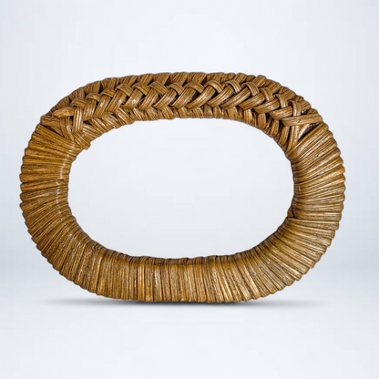 Natural Rattan Bag Handle (Set of 2)