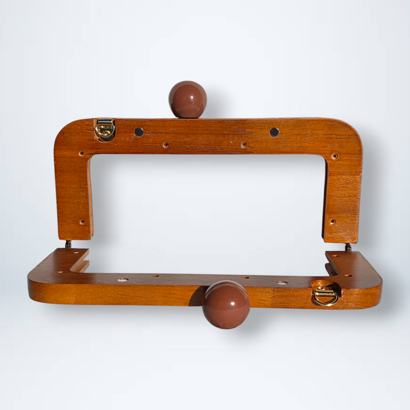 Magnetic Bamboo Frame Handle (21 cm & 25 cm)