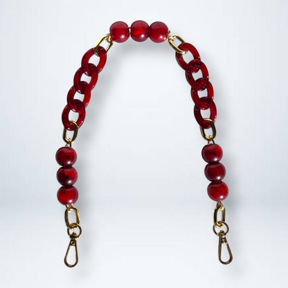 Acrylic & Metal Bag Handle – 50 cm