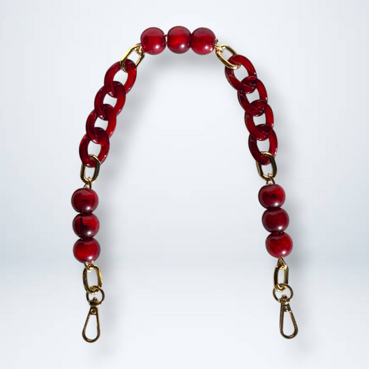 Acrylic & Metal Bag Handle – 50 cm