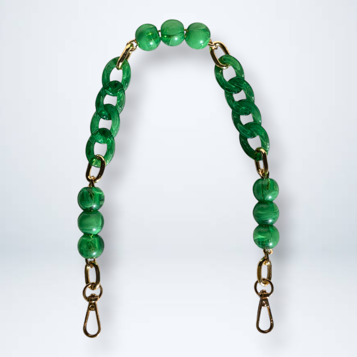 Acrylic & Metal Bag Handle – 50 cm