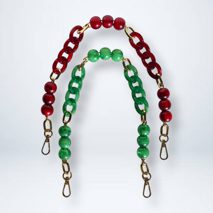 Acrylic & Metal Bag Handle – 50 cm