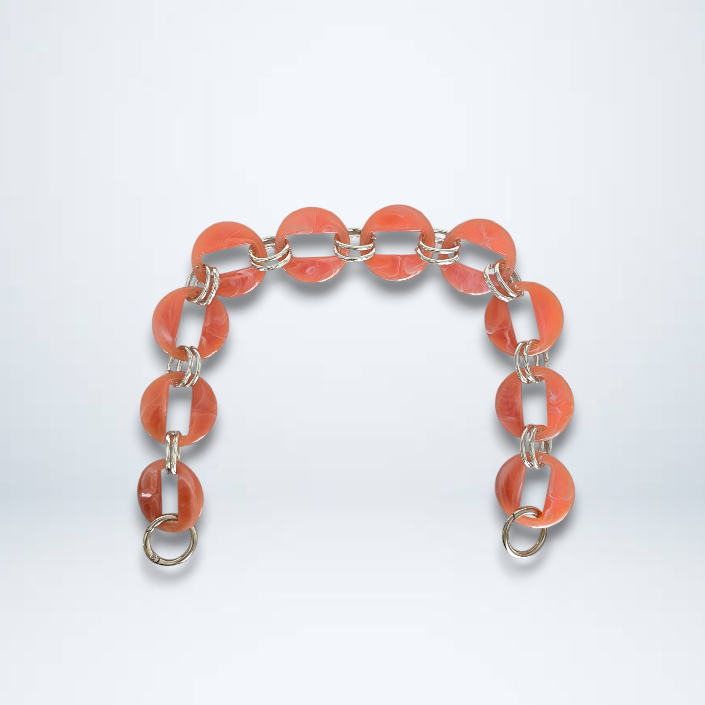 Acrylic Marble-Link Bag Handle