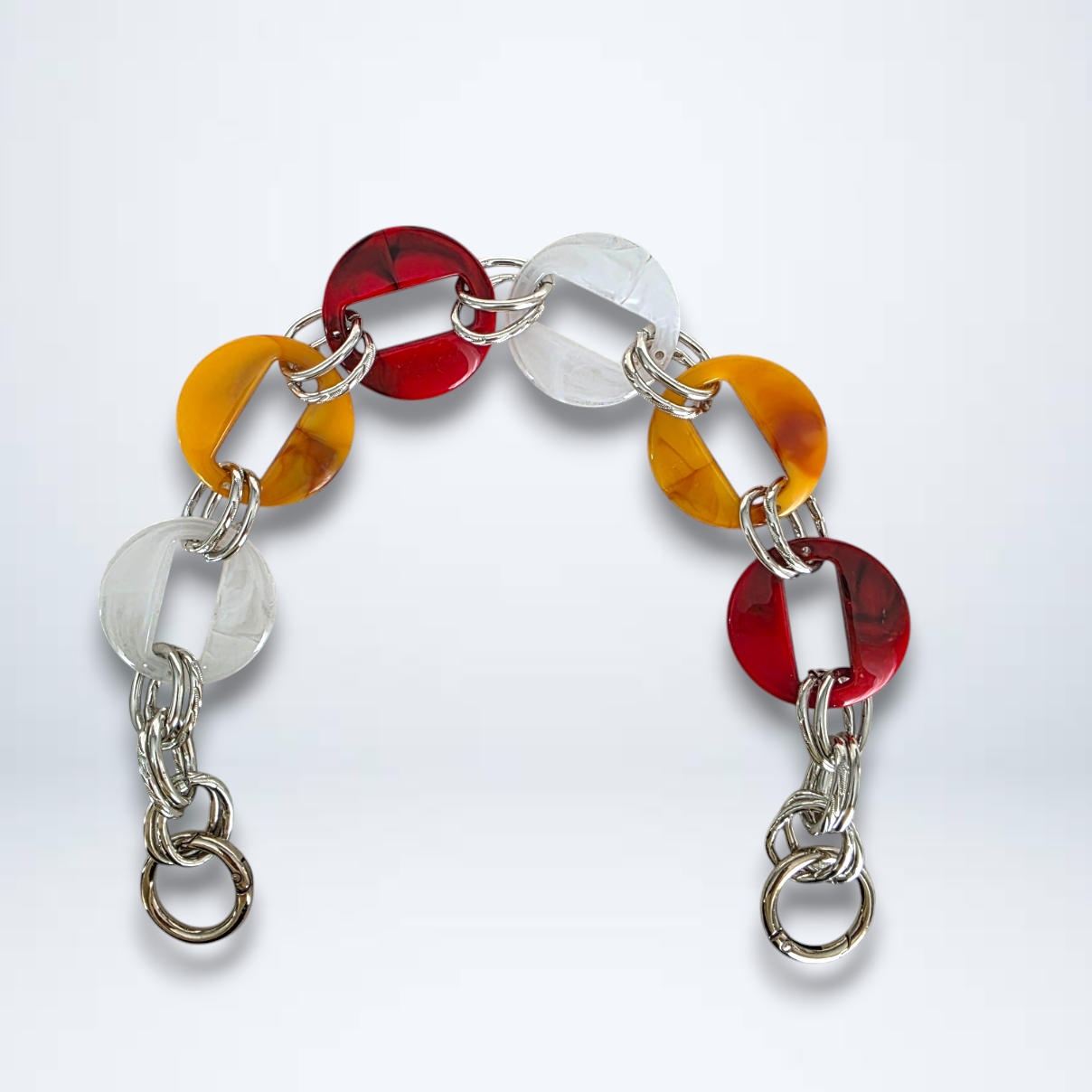 Acrylic Marble-Link Bag Handle