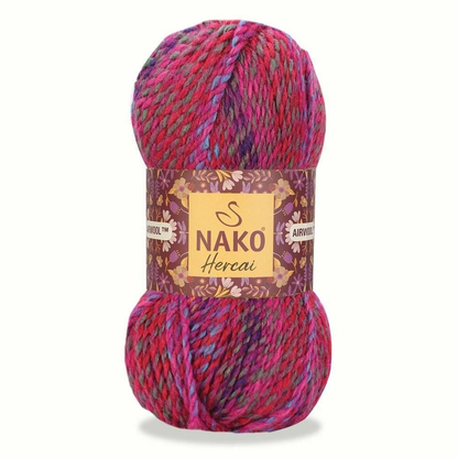 Nako Hercai Airwool – 100% Premium Acrylic Yarn (100g / 156m)