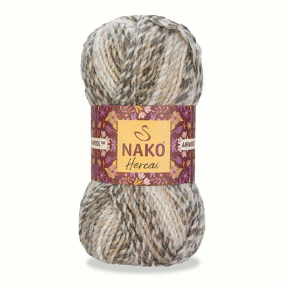 Nako Hercai Airwool – 100% Premium Acrylic Yarn (100g / 156m)