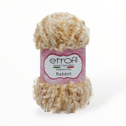 Etrofil Rabbit – 100% Polyester Fur Yarn (100g / 65m)