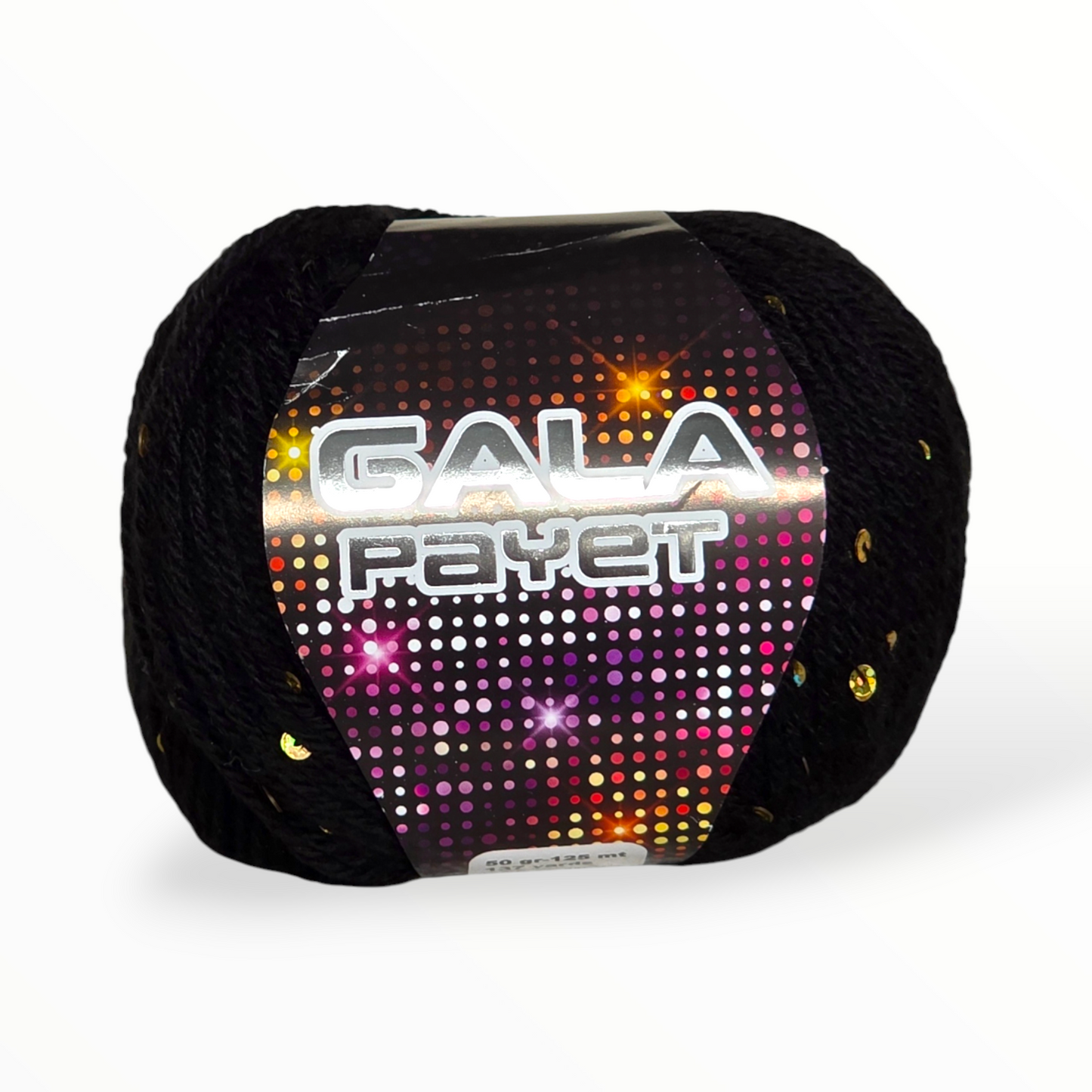 Gala Payet – 94% Acrylic, 6% Sequins Yarn (50g / 125m)