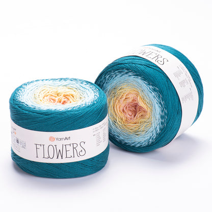 YarnArt Flowers – Cotton Blend Gradient Yarn (250g / 1000m)