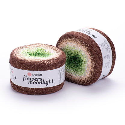 YarnArt Flowers Moonlight – Cotton Blend with Metallic Shine (260g / 1000m)