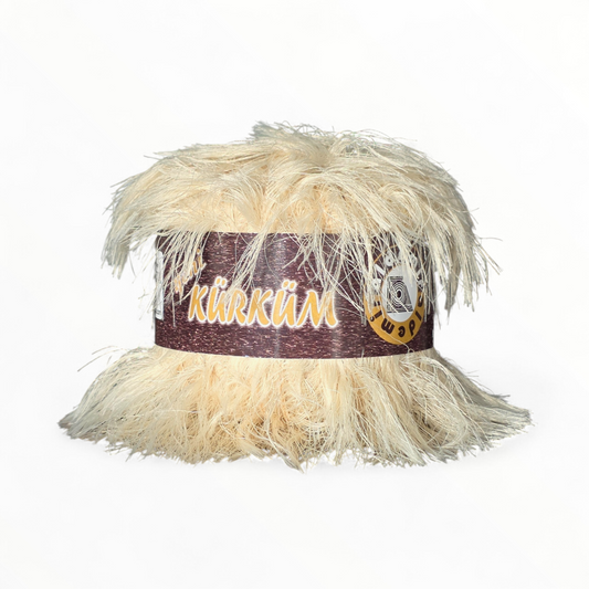 Yeni Kürküm Kaz Tüyü – Faux Goose Feather Yarn (100g / 90m)