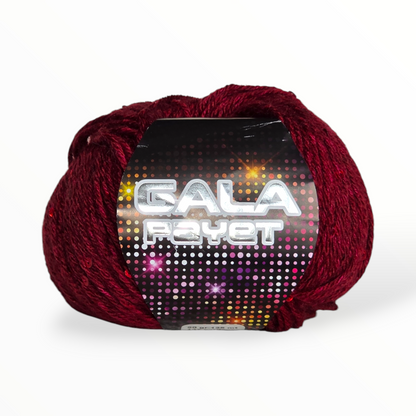 Gala Payet – 94% Acrylic, 6% Sequins Yarn (50g / 125m)