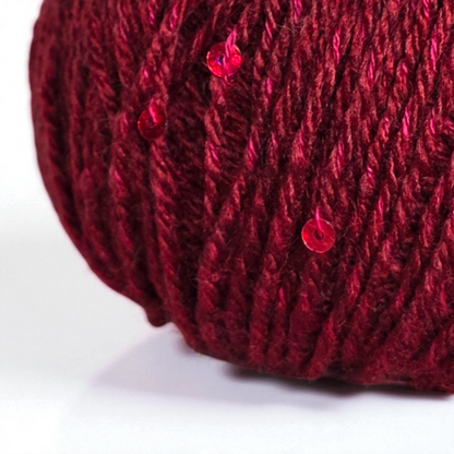 Gala Payet – 94% Acrylic, 6% Sequins Yarn (50g / 125m)