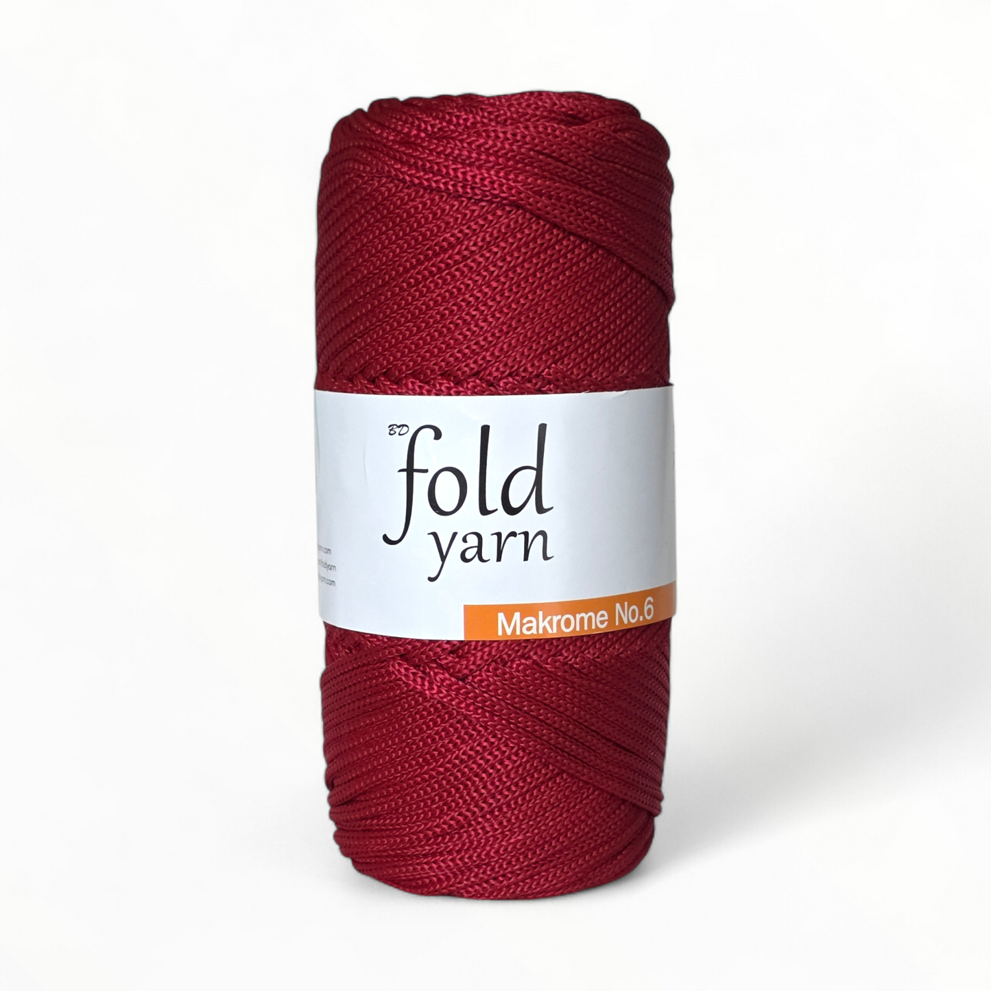 Fold Yarn Polyester Macramé Nº6 – 100% Polypropylene Cord (250g / 115m / 3mm)