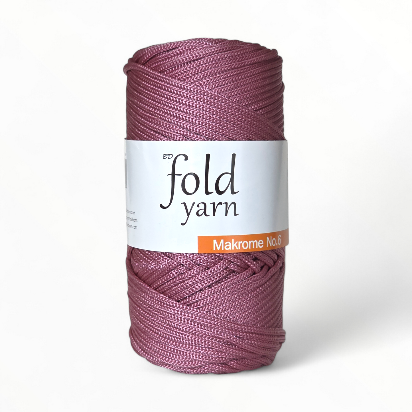 Fold Yarn Polyester Macramé Nº6 – 100% Polypropylene Cord (250g / 115m / 3mm)