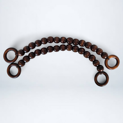Wooden Bead Bag Handles
