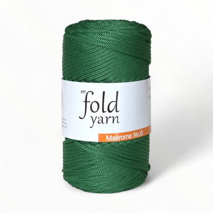 Fold Yarn Polyester Macramé Nº6 – 100% Polypropylene Cord (250g / 115m / 3mm)