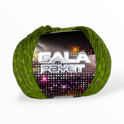 Gala Payet – 94% Acrylic, 6% Sequins Yarn (50g / 125m)