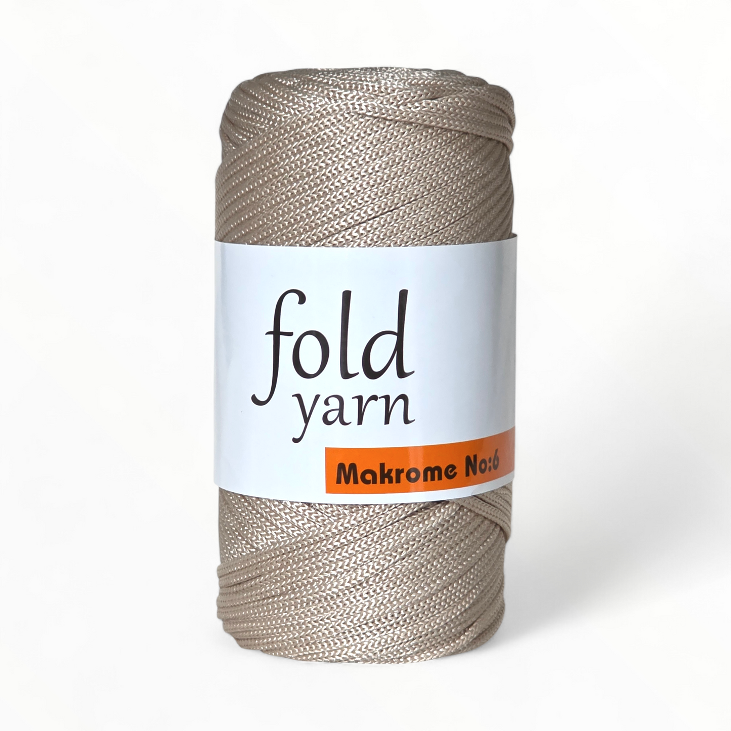 Fold Yarn Polyester Macramé Nº6 – 100% Polypropylene Cord (250g / 115m / 3mm)