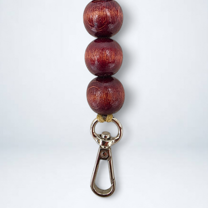 Wooden Bead Bag Handles