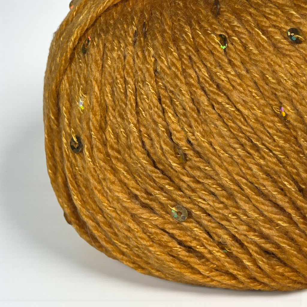 Gala Payet – 94% Acrylic, 6% Sequins Yarn (50g / 125m)