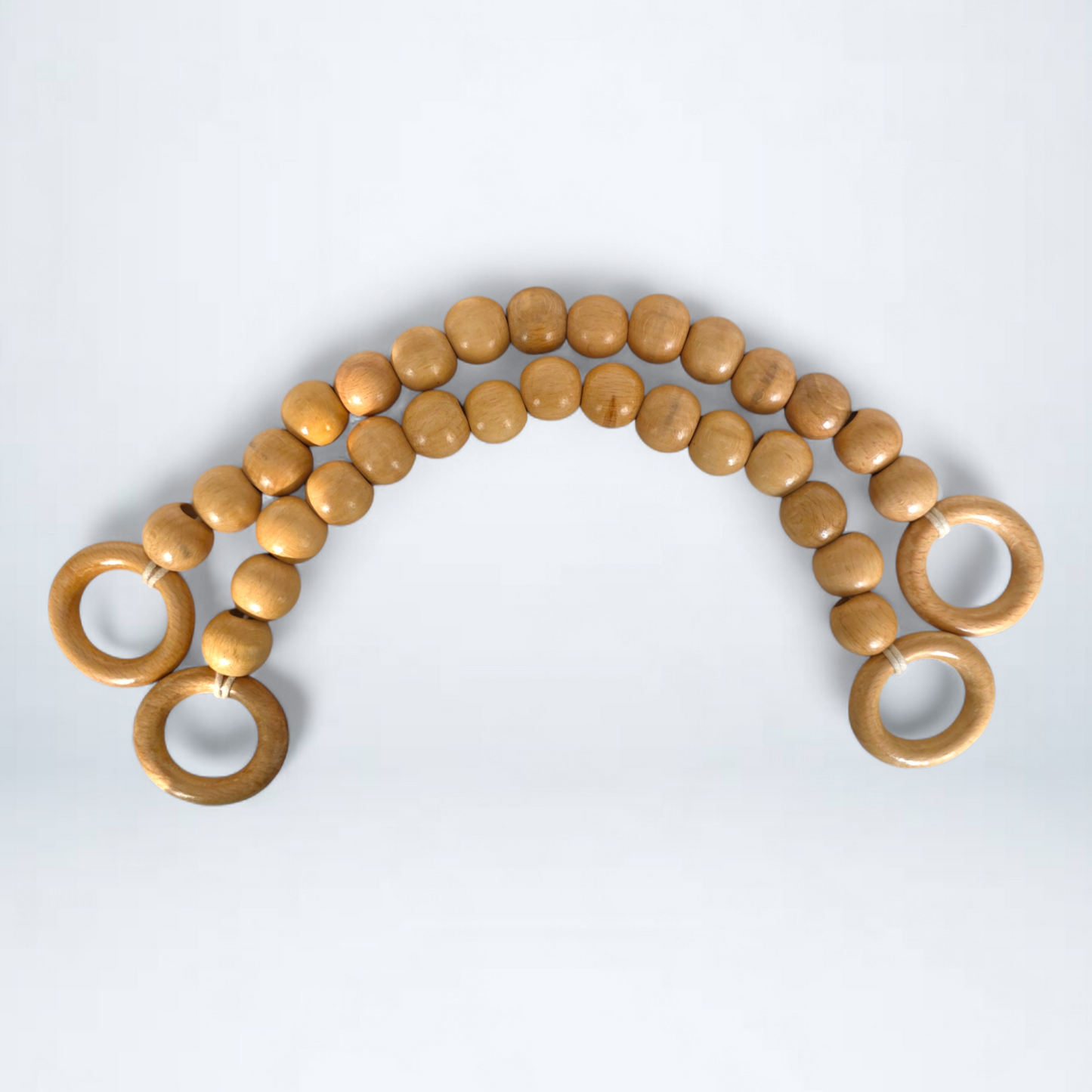 Wooden Bead Bag Handles