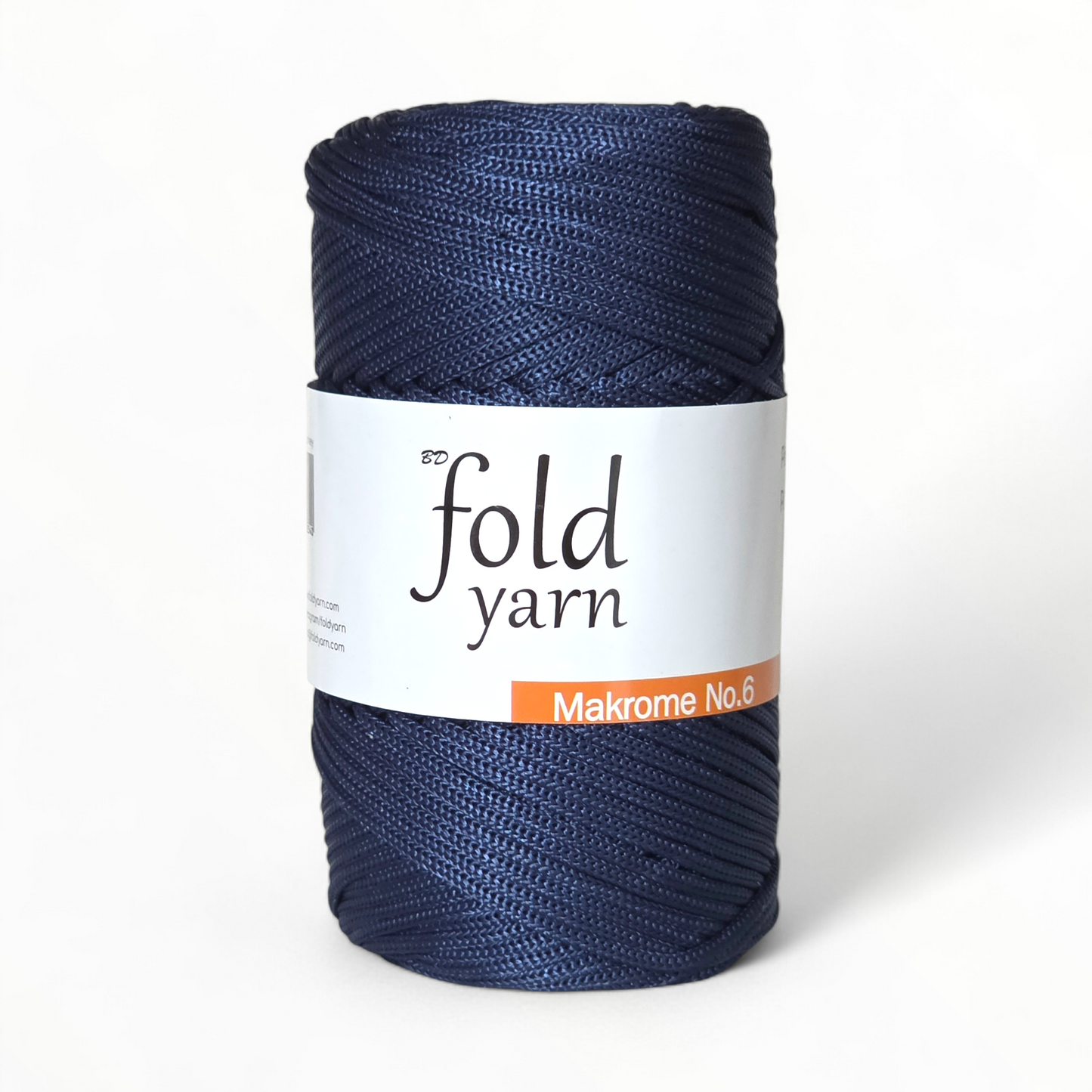Fold Yarn Polyester Macramé Nº6 – 100% Polypropylene Cord (250g / 115m / 3mm)