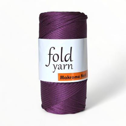 Fold Yarn Polyester Macramé Nº6 – 100% Polypropylene Cord (250g / 115m / 3mm)