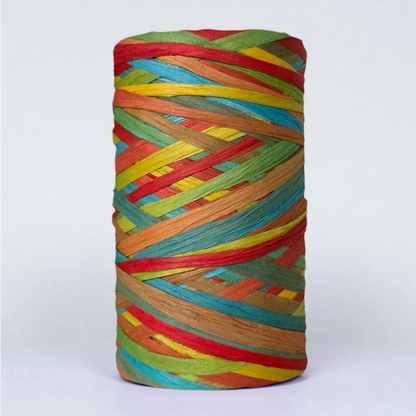Soft Raffia Mix – 100% Natural Paper Yarn (140–150 g / 230–260 m)