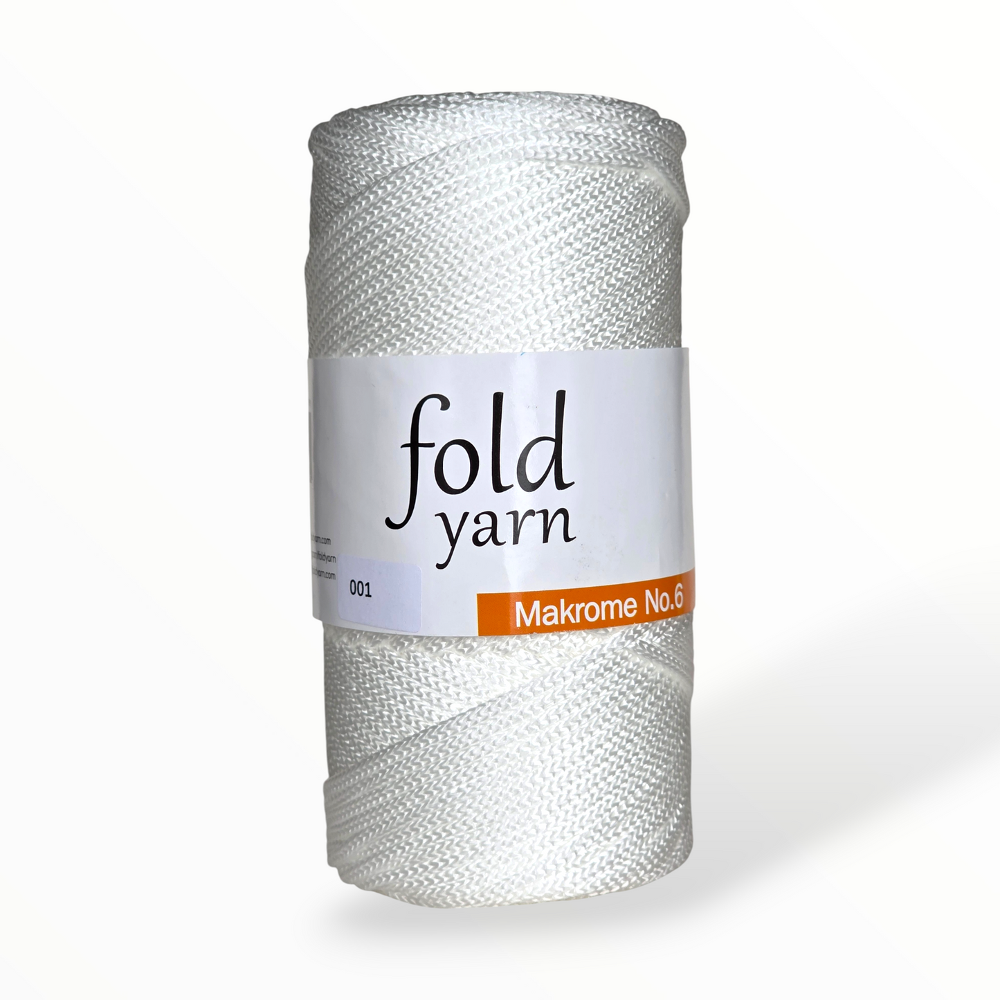 Fold Yarn Polyester Macramé Nº6 – 100% Polypropylene Cord (250g / 115m / 3mm)
