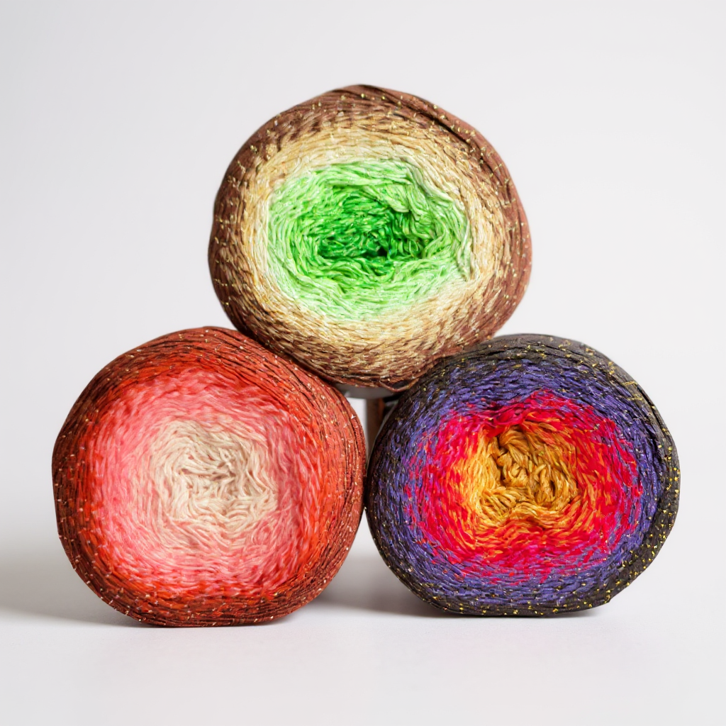 YarnArt Flowers Moonlight – Cotton Blend with Metallic Shine (260g / 1000m)